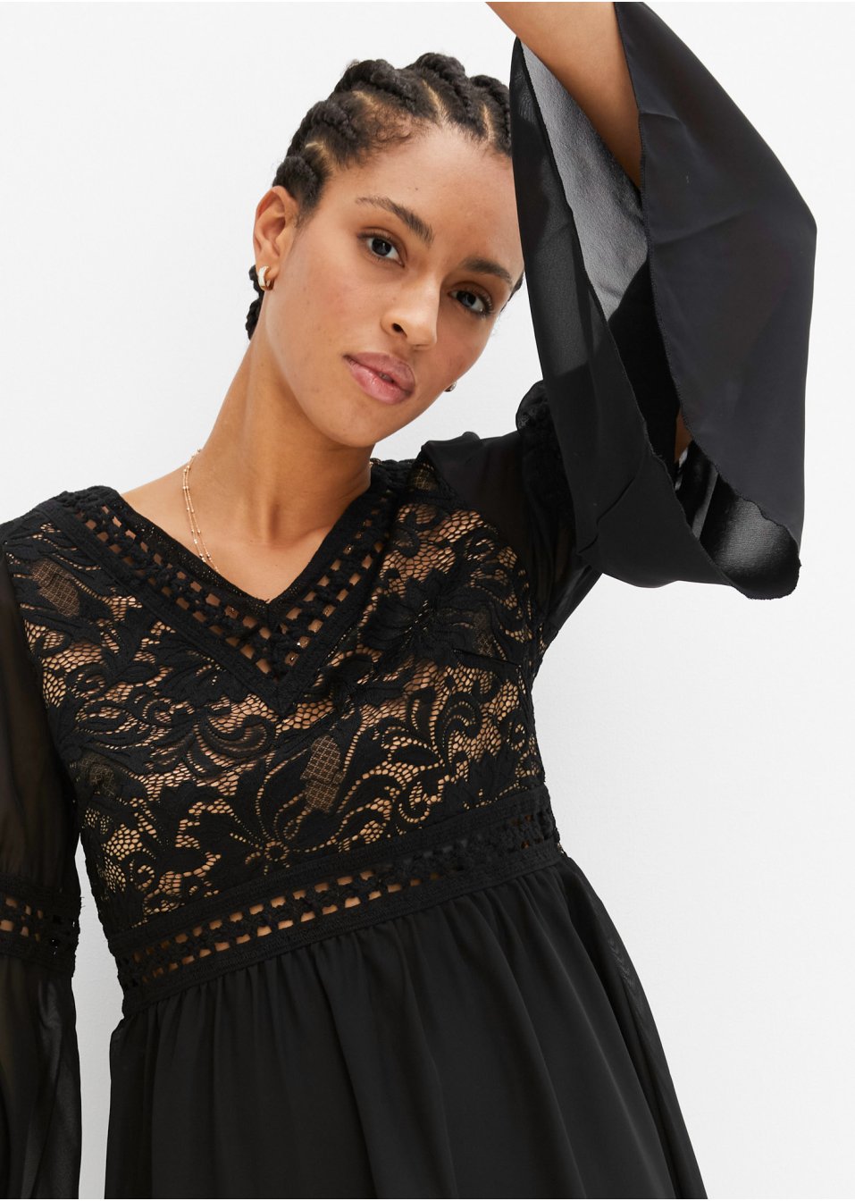Robe à dentelle