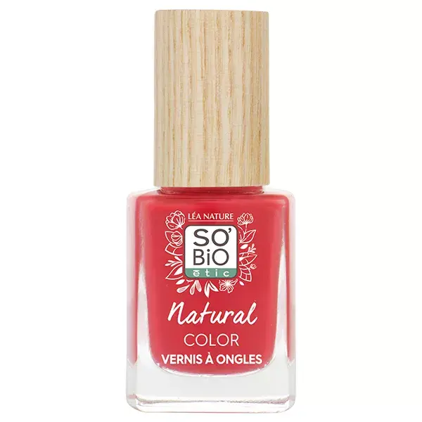 So'Bio Étic Vernis à Ongles 45 Rouge Coquelicot Bio 11ml