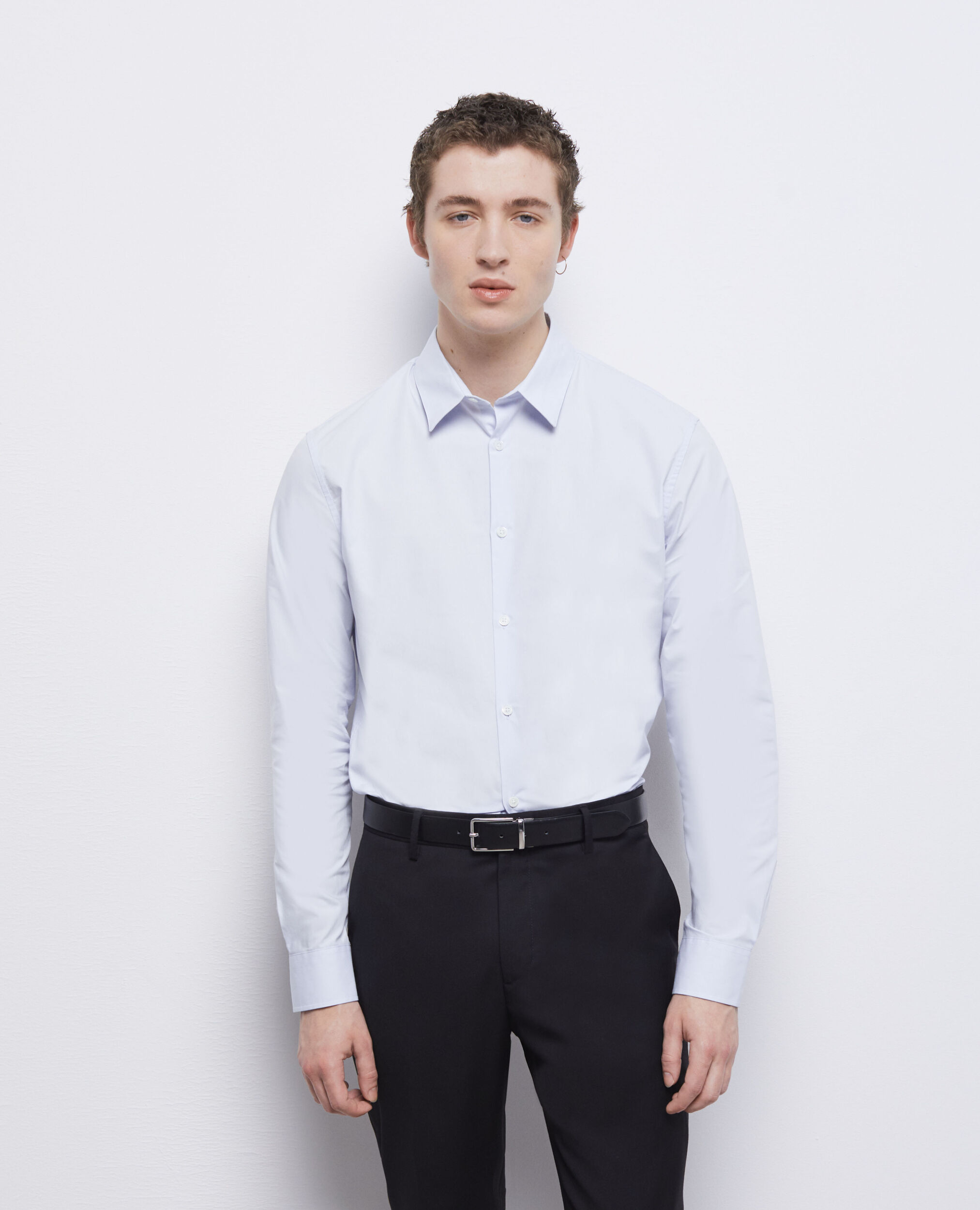 Chemise formelle bleue
