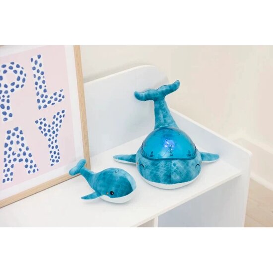 Veilleuse Baleine Tranquil Whale™ Family   Bleue        de               Cloud B