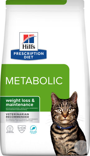 Hill's Prescription Diet Metabolic Gestion Du Poids Croquettes Pour Chat Au Saumon Sac 3kg