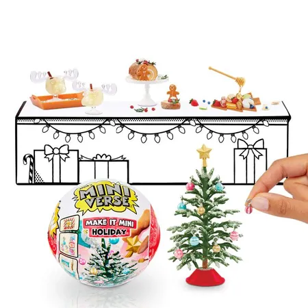 MGA Entertainment MGA's Miniverse - Make It Mini Diner: Holiday Licensed WB Movie in PDQ