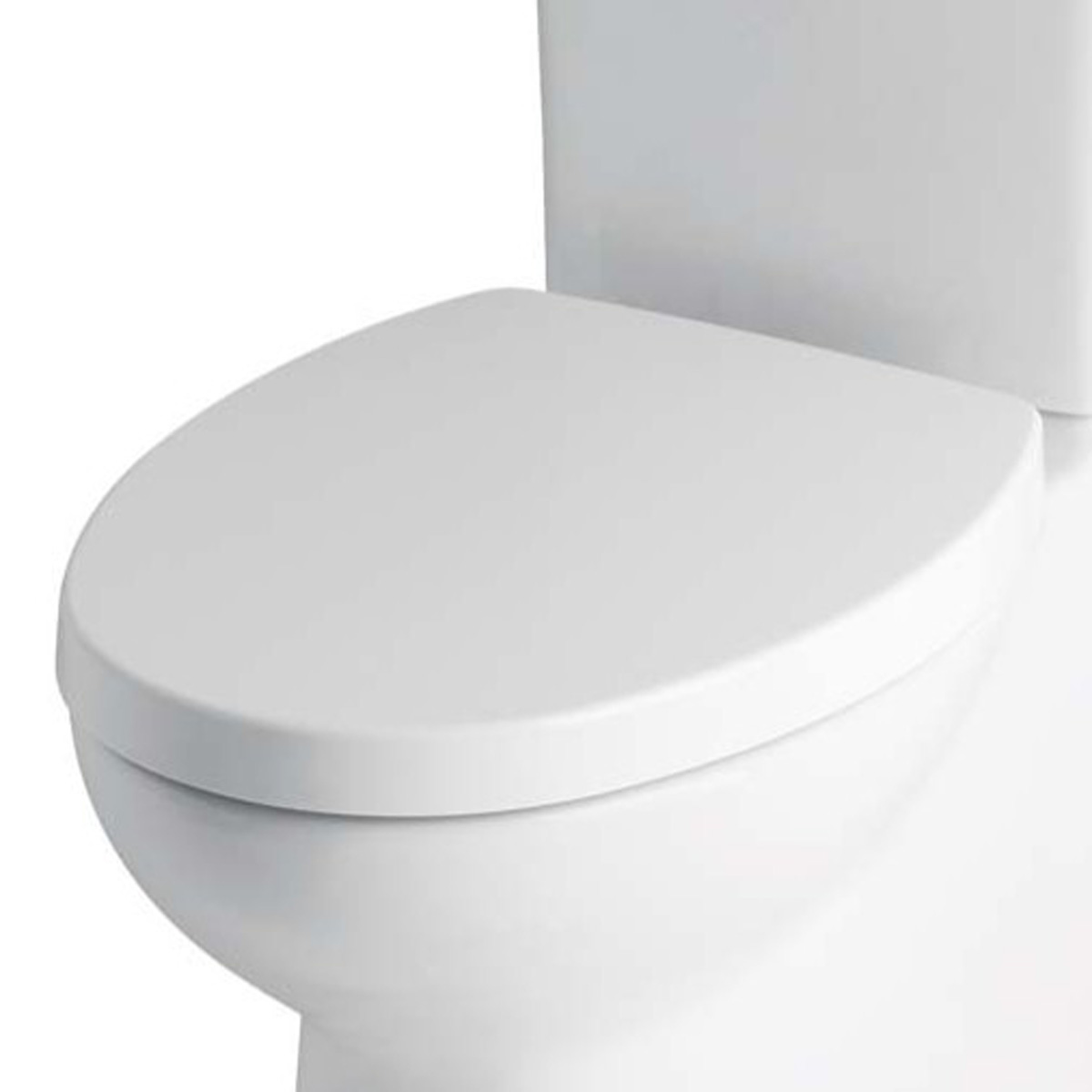 Eastbrook Crowthorne softclose toiletzitting wit glans