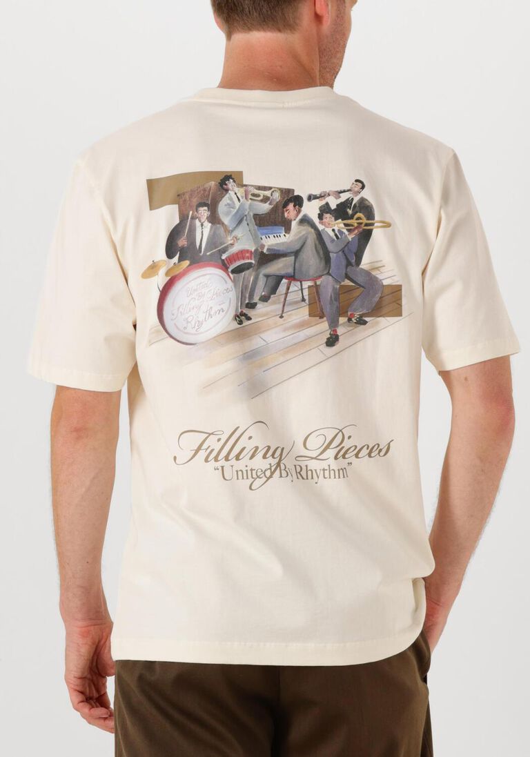 ecru filling pieces t-shirt t-shirt band
