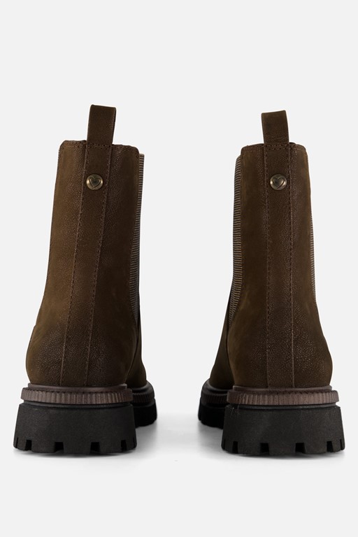 Marco Tozzi Chelsea boots bruin Synthetisch