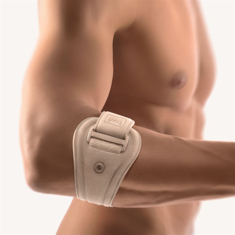 BORT EpiContur Epicondylitis Spange avec 2 Pelotten Gr1 -30cm beige 1 Stk