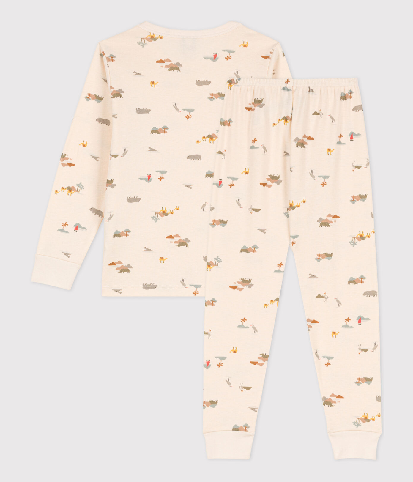 Pyjama animaux en coton petite fille/petit garçon