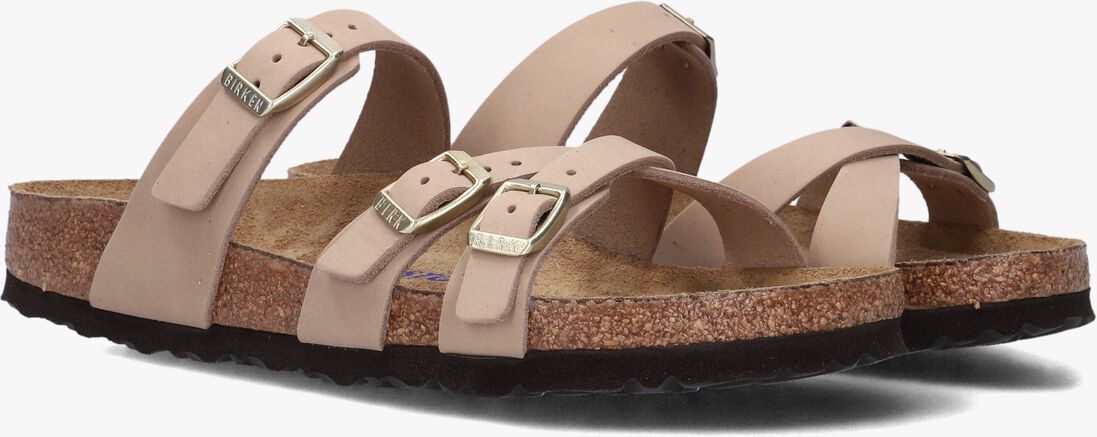 beige birkenstock slippers franca