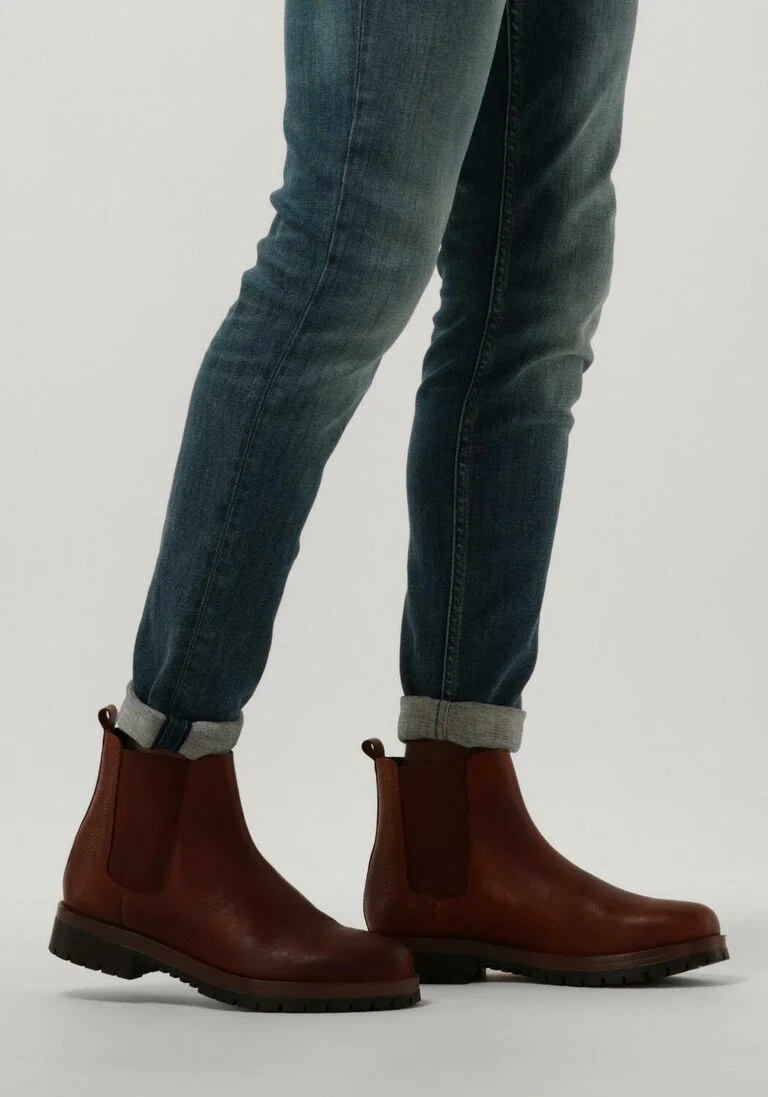 MAZZELTOV bruine mazzeltov chelsea boots mario-30