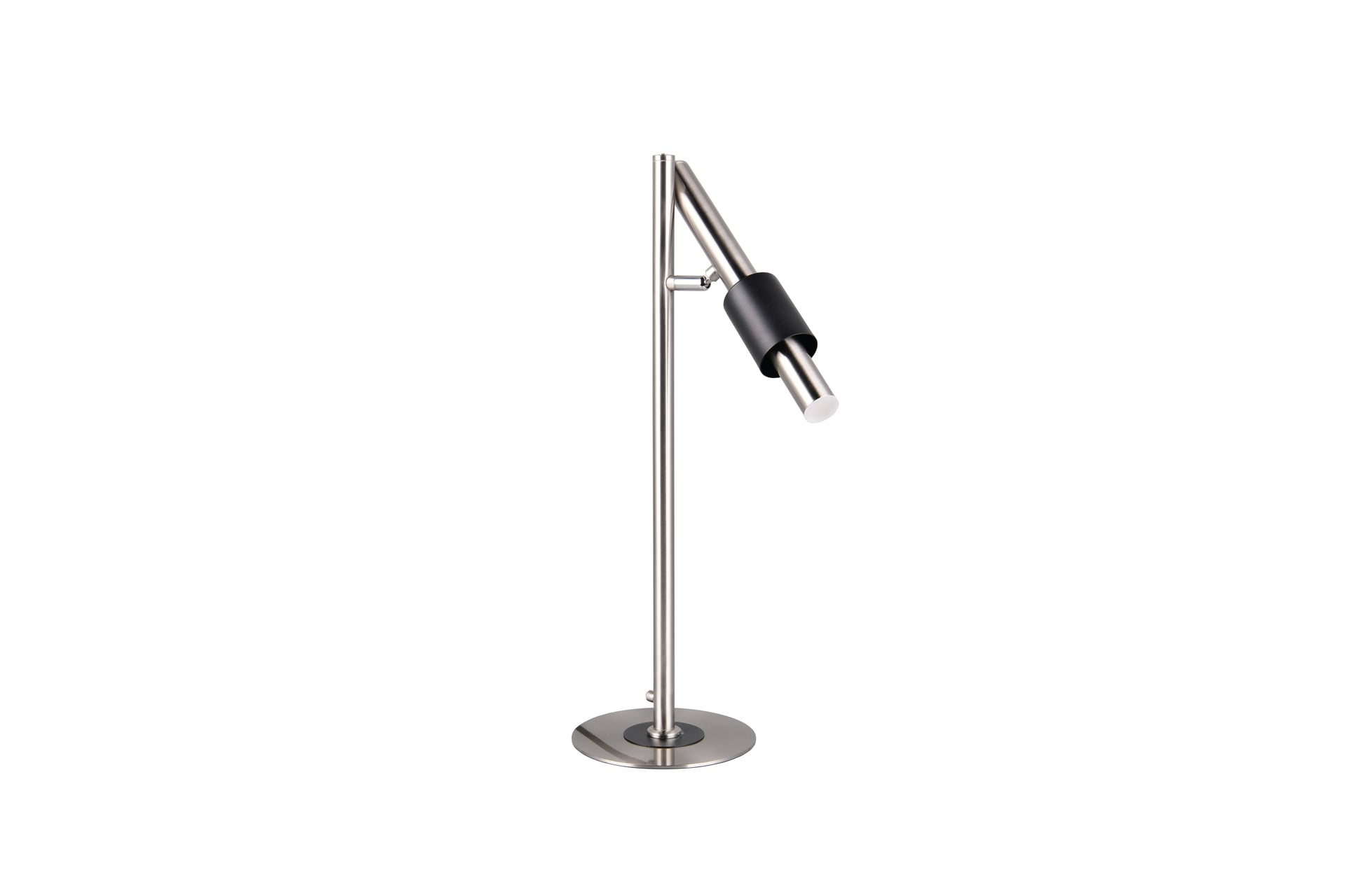 TRIO LED Tischlampe TRS IKARIS nickelfarbig