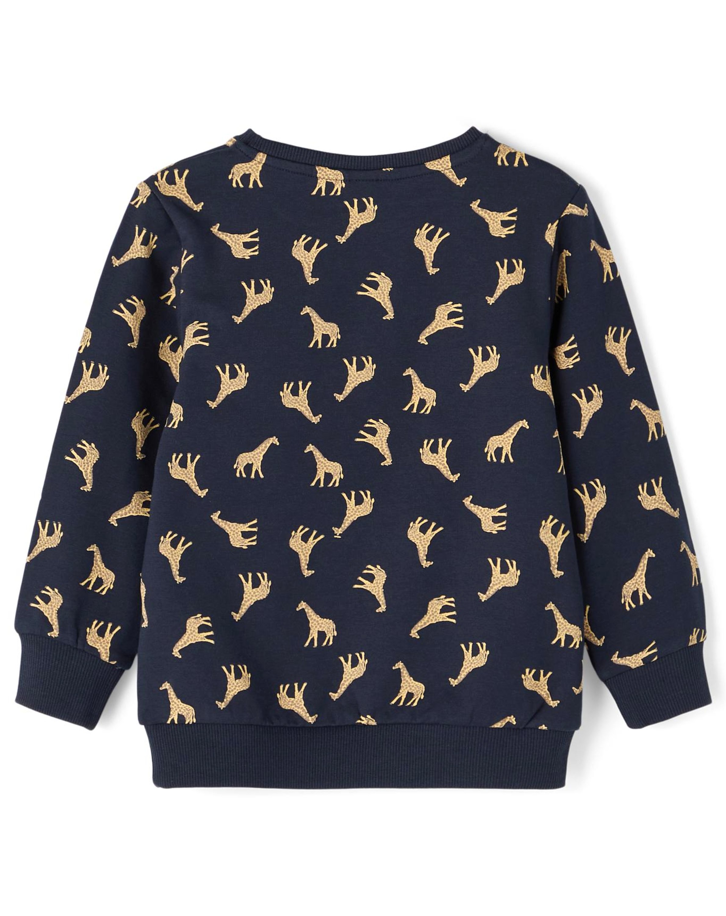 Sweatshirt NMMDENNIS GIRAFFE in dark sapphire