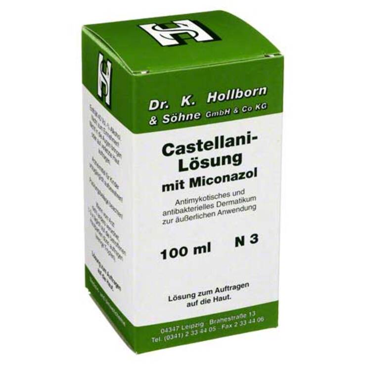 Castellani mit Miconazol Lösung, 100 ml