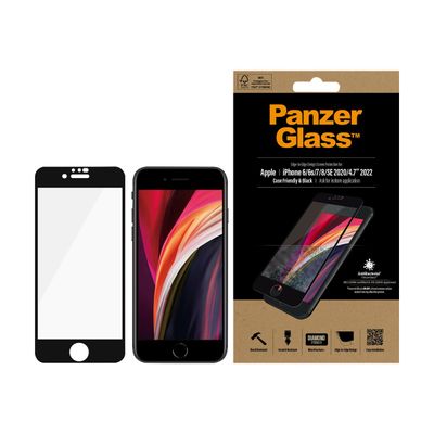 PanzerGlass Case Friendly - Verre trempé pour iPhone 6/6S/7/8/SE 2020