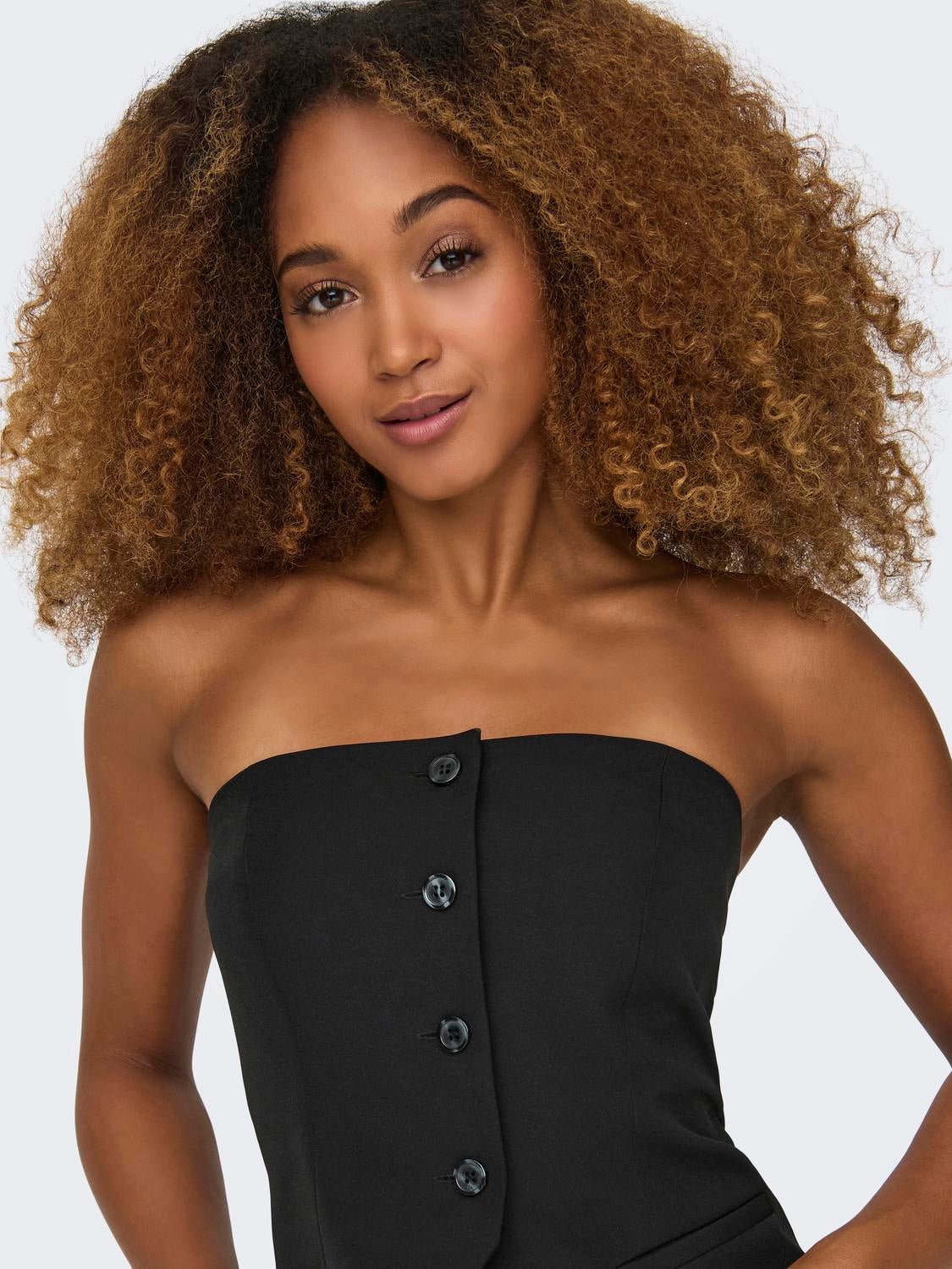 ONLPANNY Tüll-Top Black