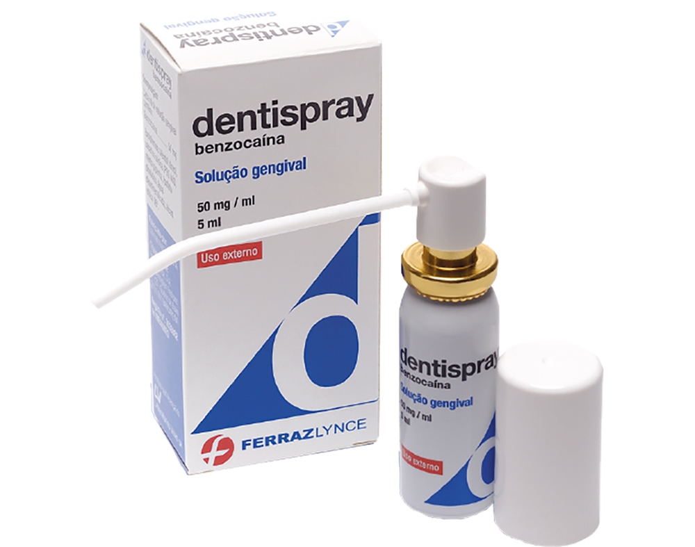 SOLUÇÃO DENTISPRAY GENGIVAL 50MG/ML 5ML