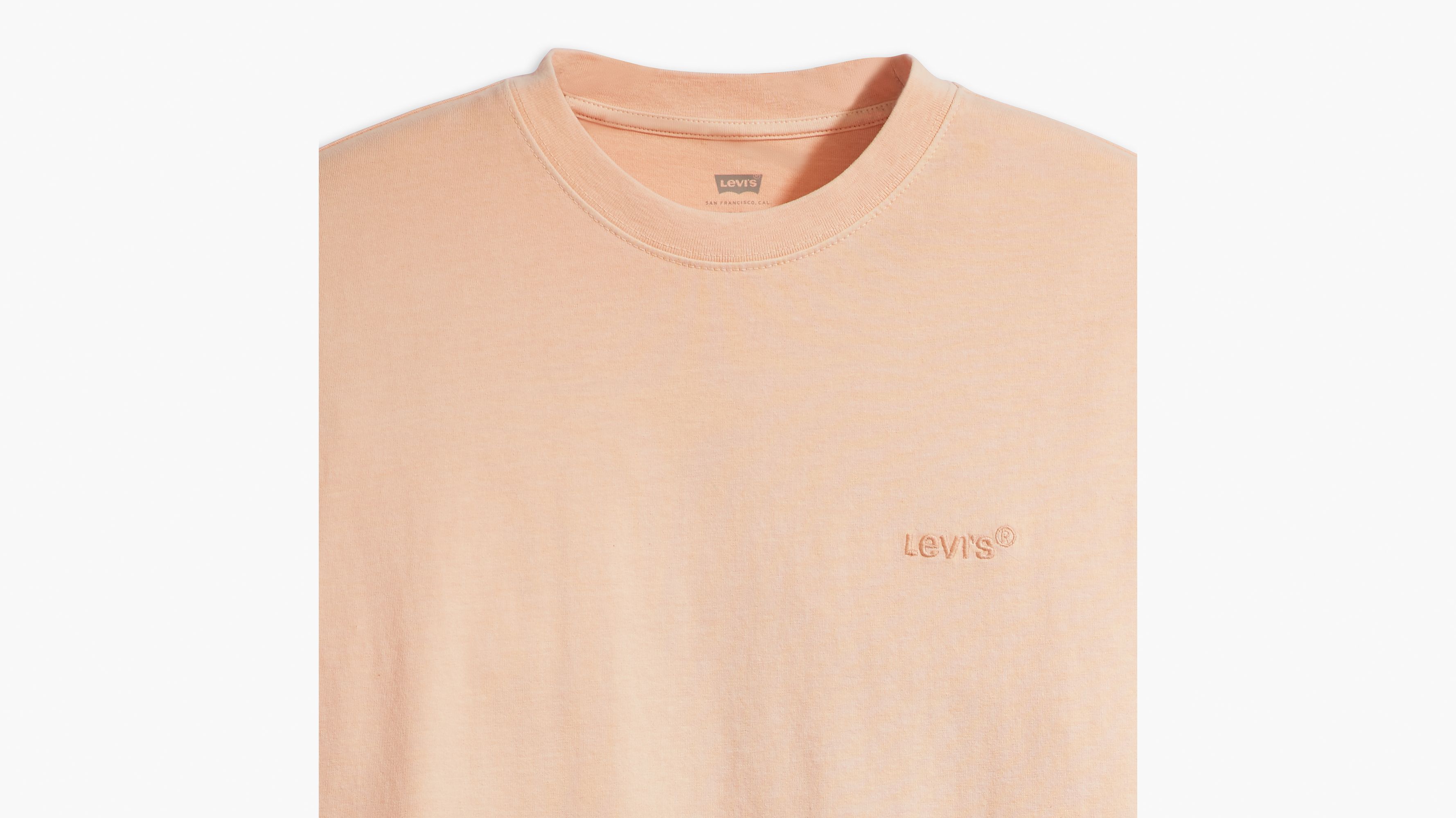 Levi's® t-shirt vintage Red Tab™ - Garment Dye Pale Peach - Orange