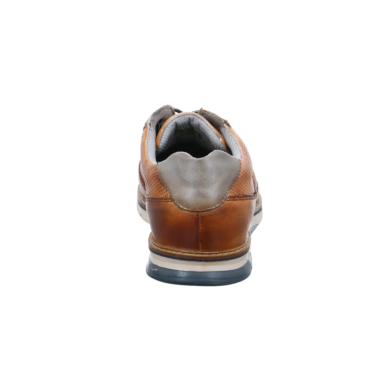 BUGATTI SHOES Halbschuhe Sneaker Cognac Leder