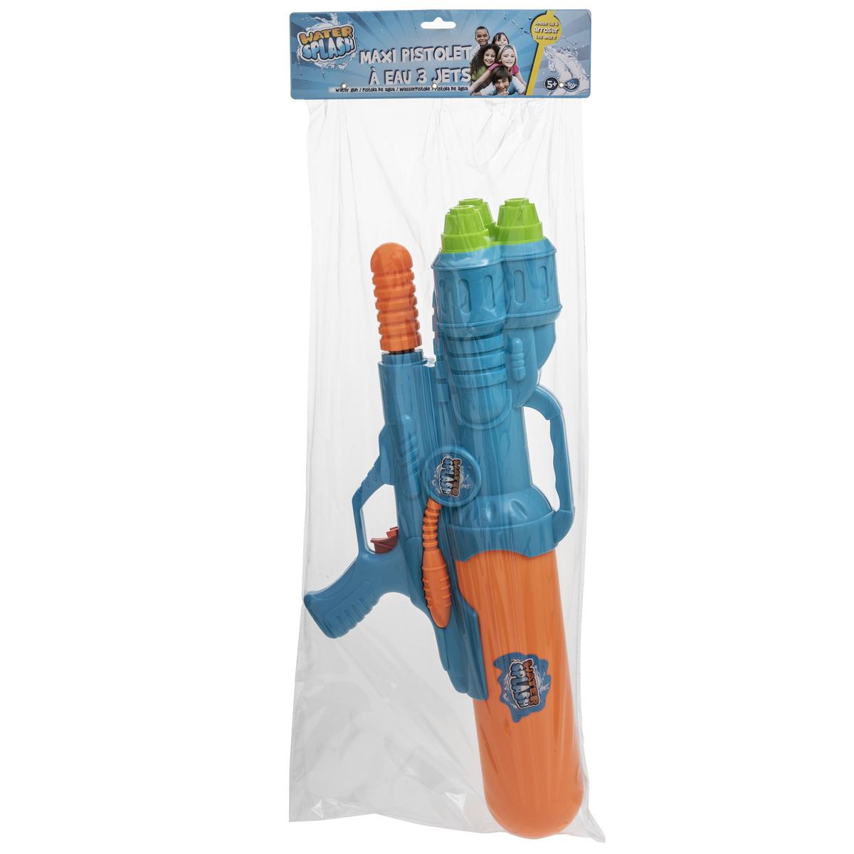 PISTOLET A EAU 3 JETS 57CM POMPE