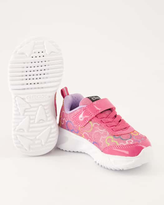 Geox Assister Girl Sneaker in Pink