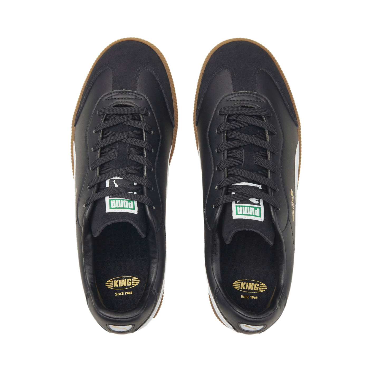 PUMA King 21 Zaalvoetbalschoenen (IN) Zwart Wit