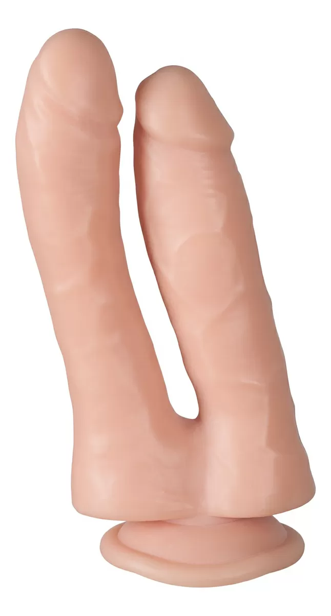 Willie City Realistisk Dobbelt Dildo - 18 cm - 1 stk.