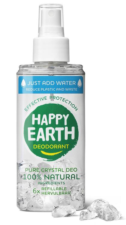 Happy Earth Natuurlijke just add water unscented spray 50g