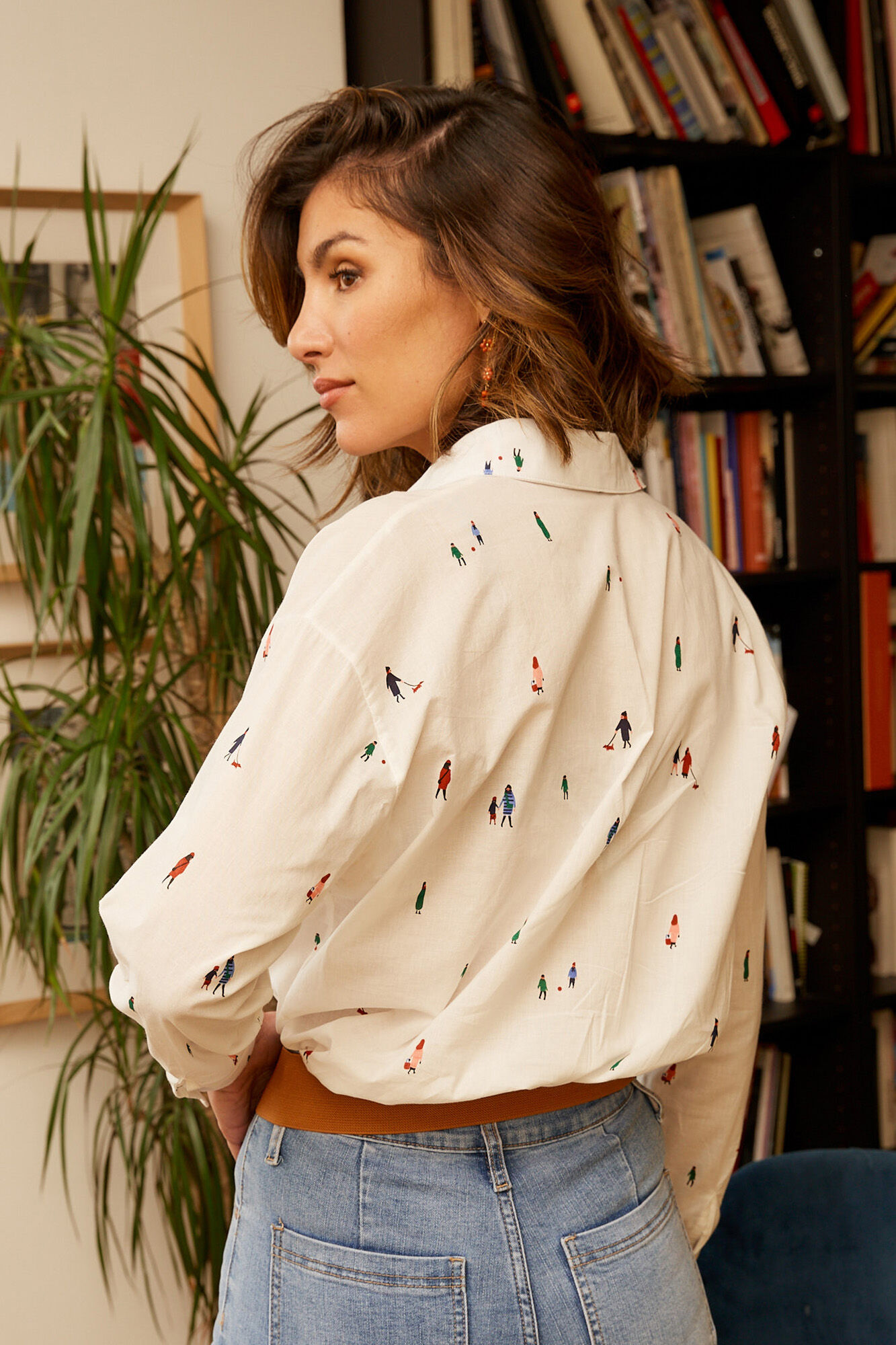 Camisa de manga comprida branca - Branca