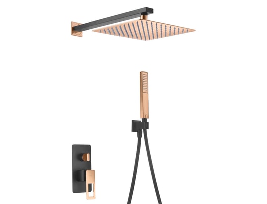 IMEX PRODUCTS - Barre et colonne de douche Colonne de douche encastrée imex suecia bdc032-6nor noir mat...