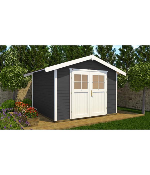 Weka Gartenhaus 122 Gr. 3, ca. B380/H253/T239