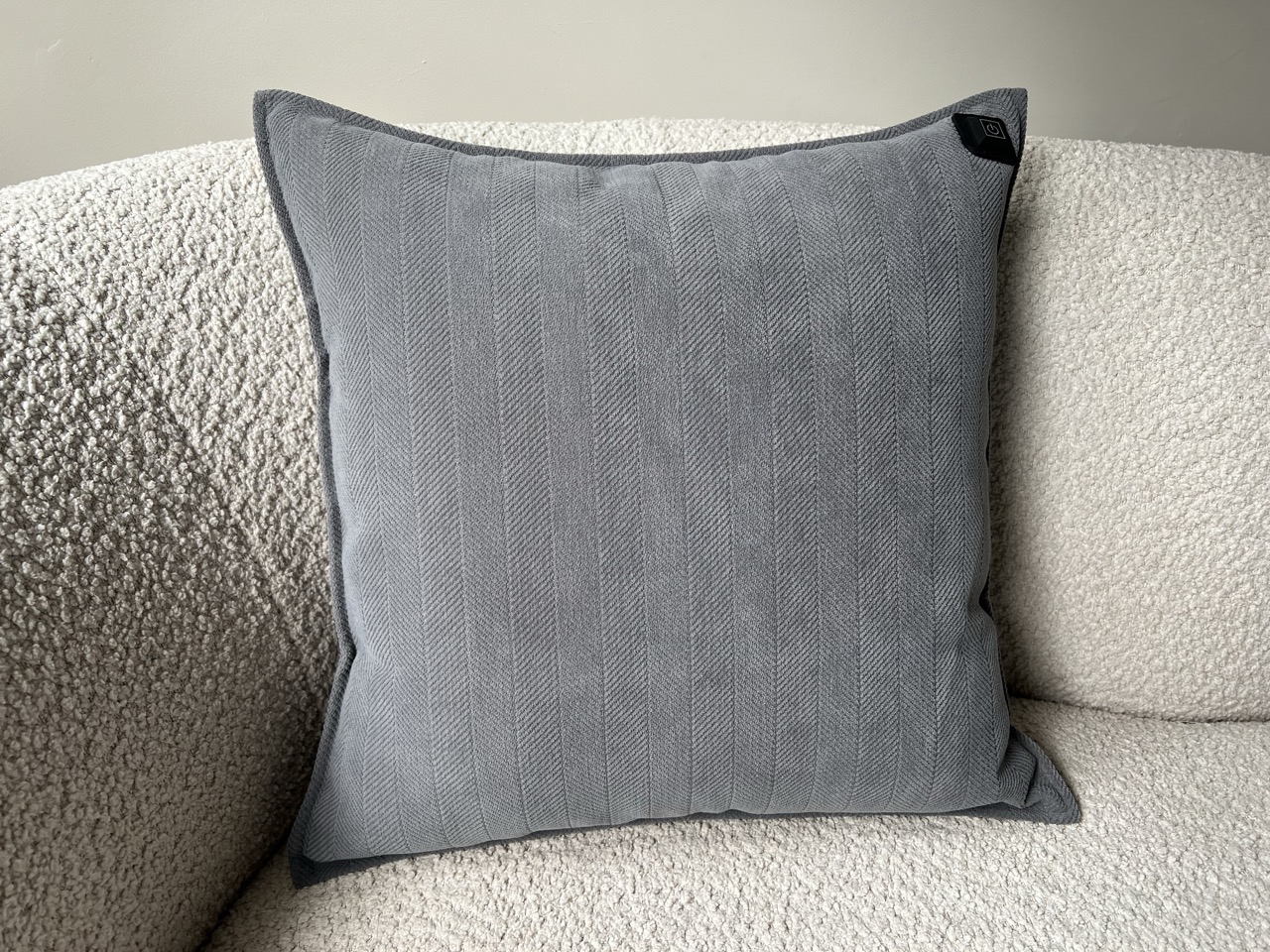 Warmpi Chenille warmtekussen - Anthracite