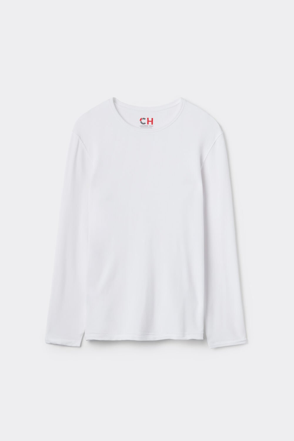 Blusa de manga comprida em modal e cashmere