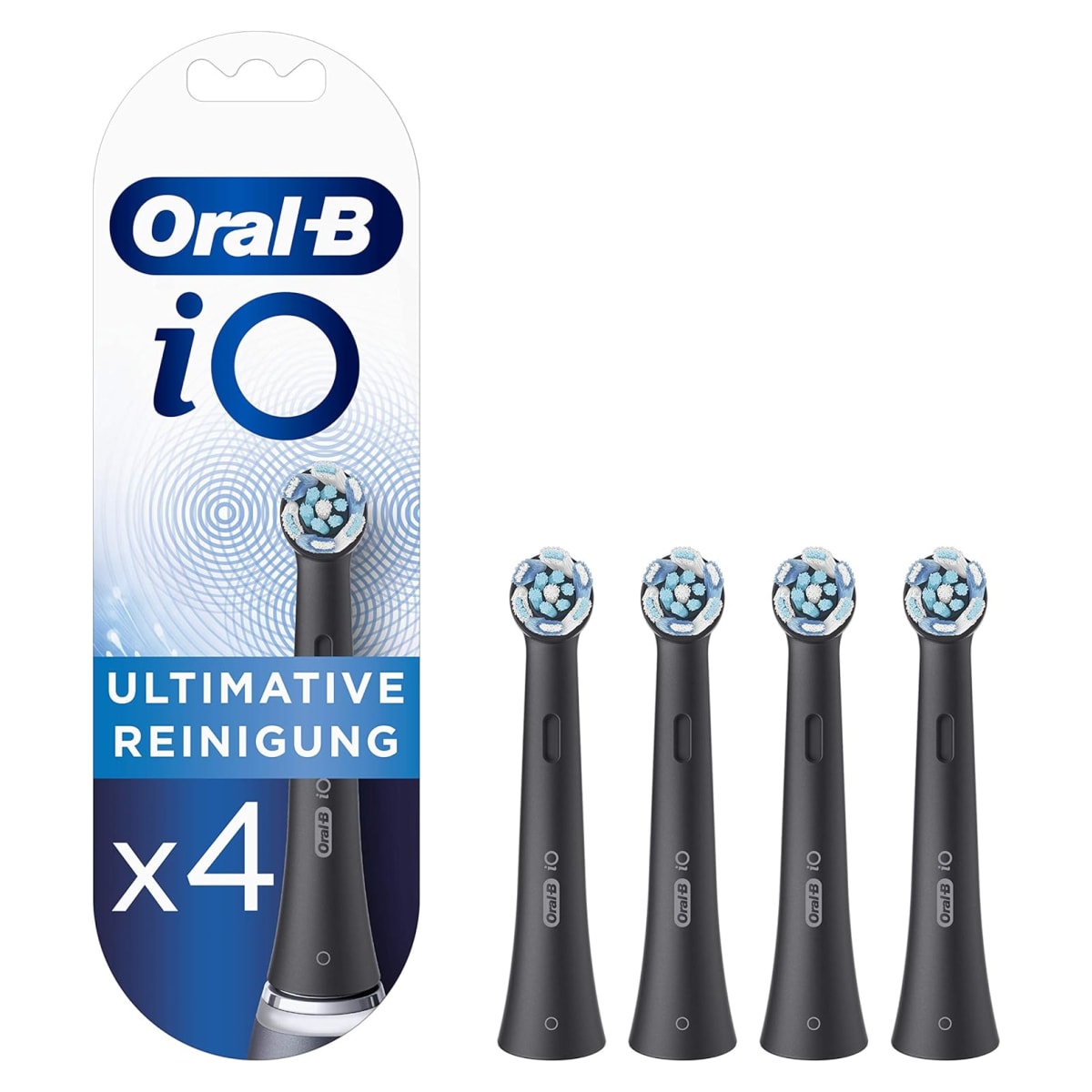 Oral-B iO RB CB-4 Ultimative Reinigung black FFU Aufsteckbürsten