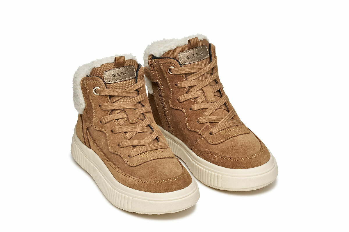 GEOX<br>Tênis de cano alto forrado Laquinny