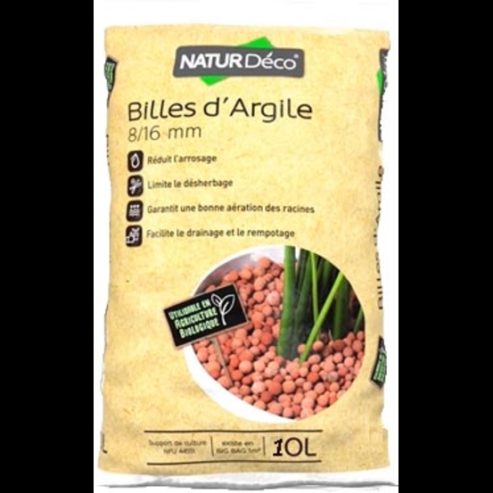 Billes d'argile 10L