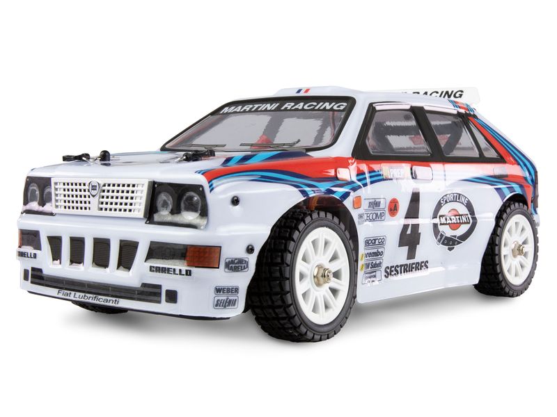 Amewi Rally Hyper Go Lancia Delta HF Integrale Brushless RT Rally / Drift RC-Auto mit starkem Brushless Antrieb