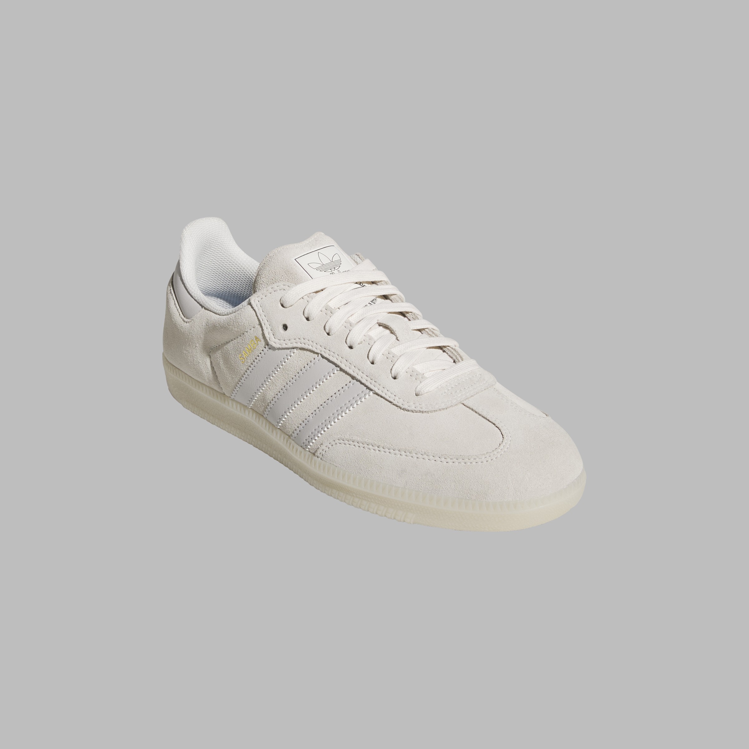Adidas Skateboarding Samba ADV Chalk White Grey One Carbon 7 US / 40 EU
