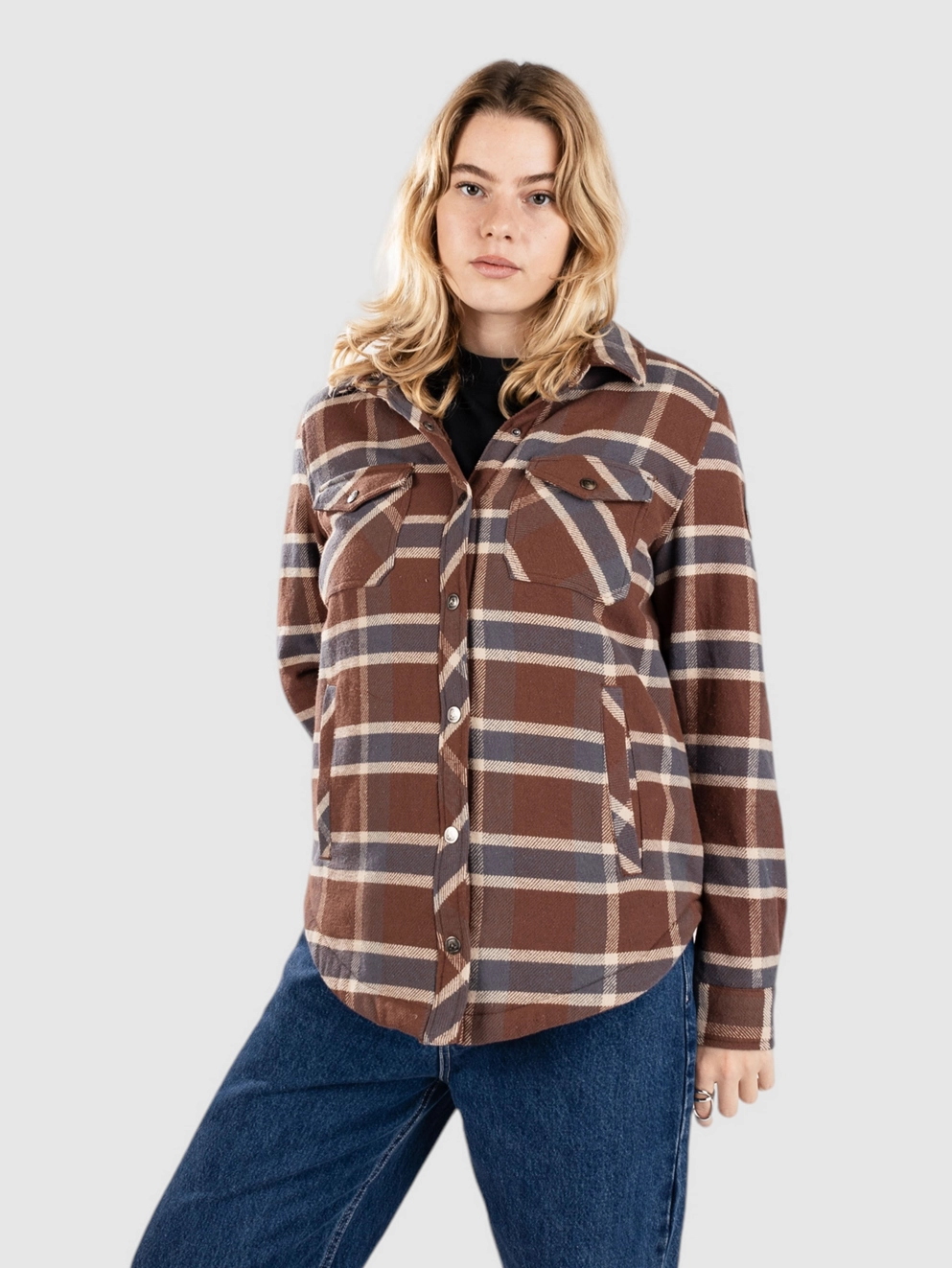 Coal Adler Shirt cappucc irish cream iron