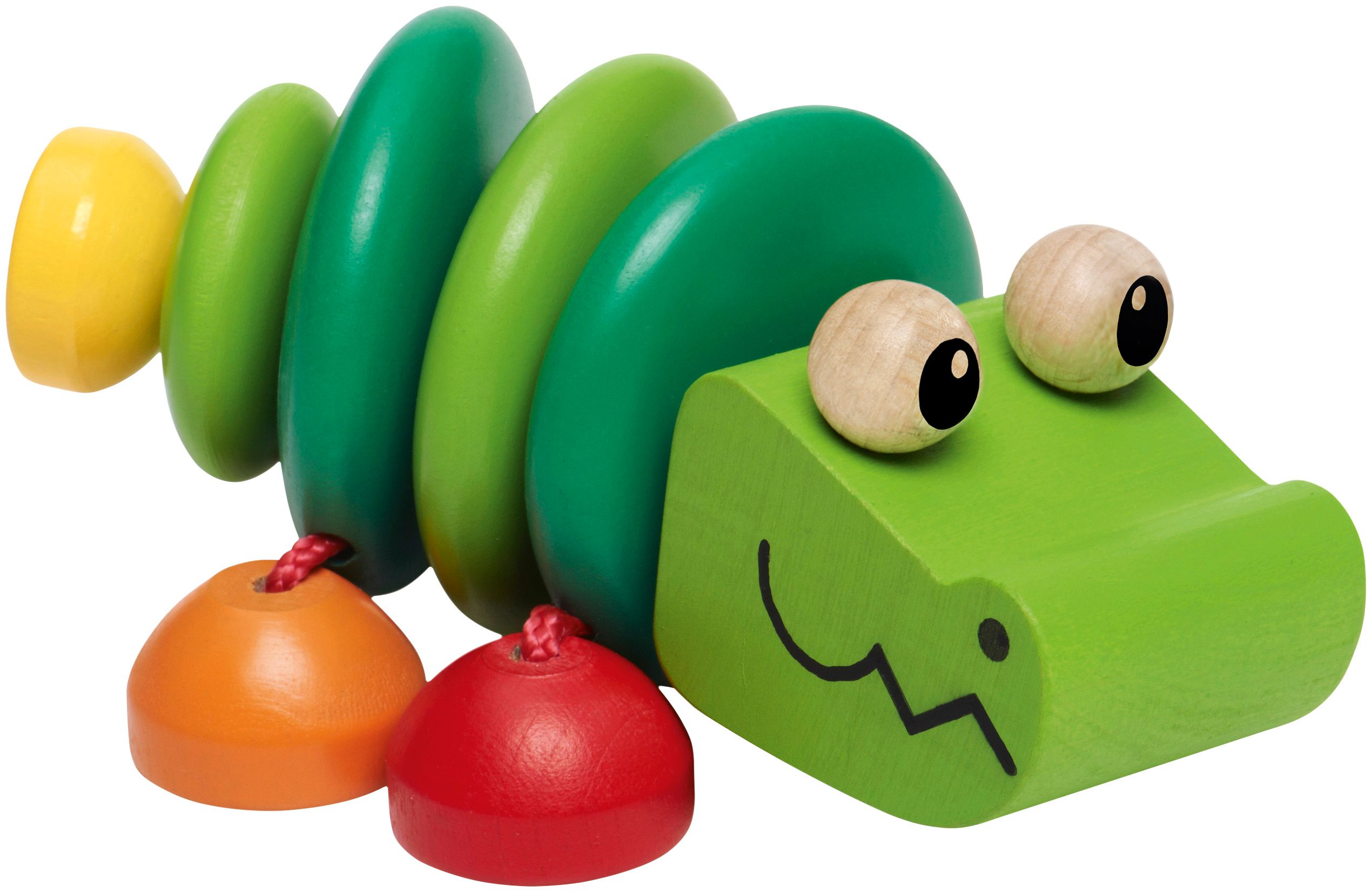 Babywelt - Klapper-Kroko, 10 cm