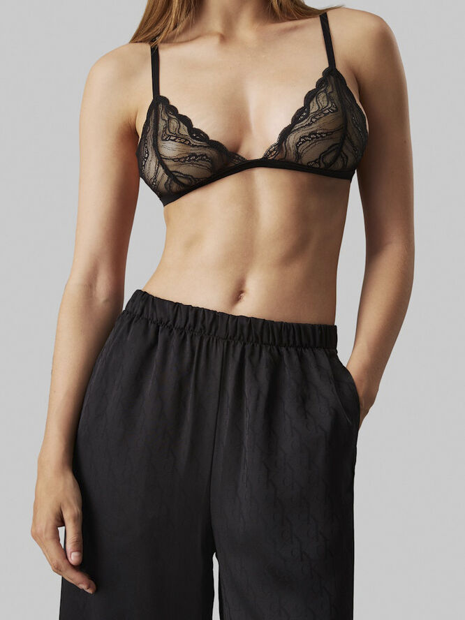 Calvin Klein PANT Holiday shine black