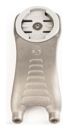 Support de compteur Silca Mensola 22 mm Titane Gris