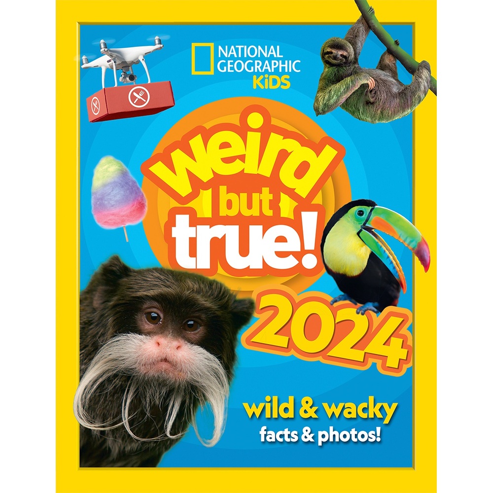 National Geographic Kids: Seltsam, aber wahr – Jahresband 2024 (gebunden)