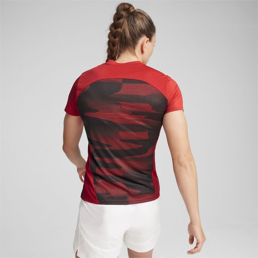 Puma Maillot d'avant-match à manches courtes AC Milan Femme