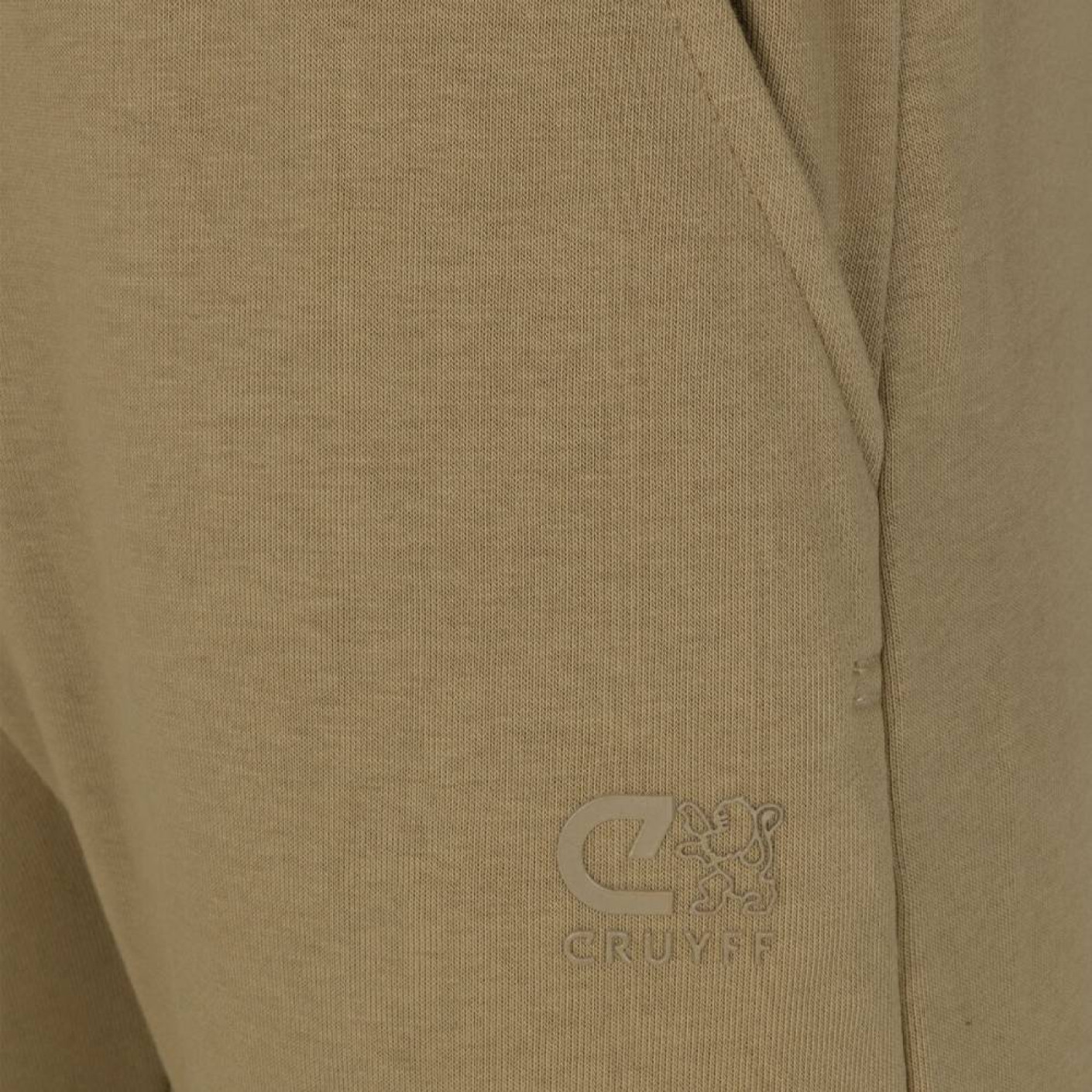 Cruyff Classic Trainingspak Hooded Full-Zip Beige