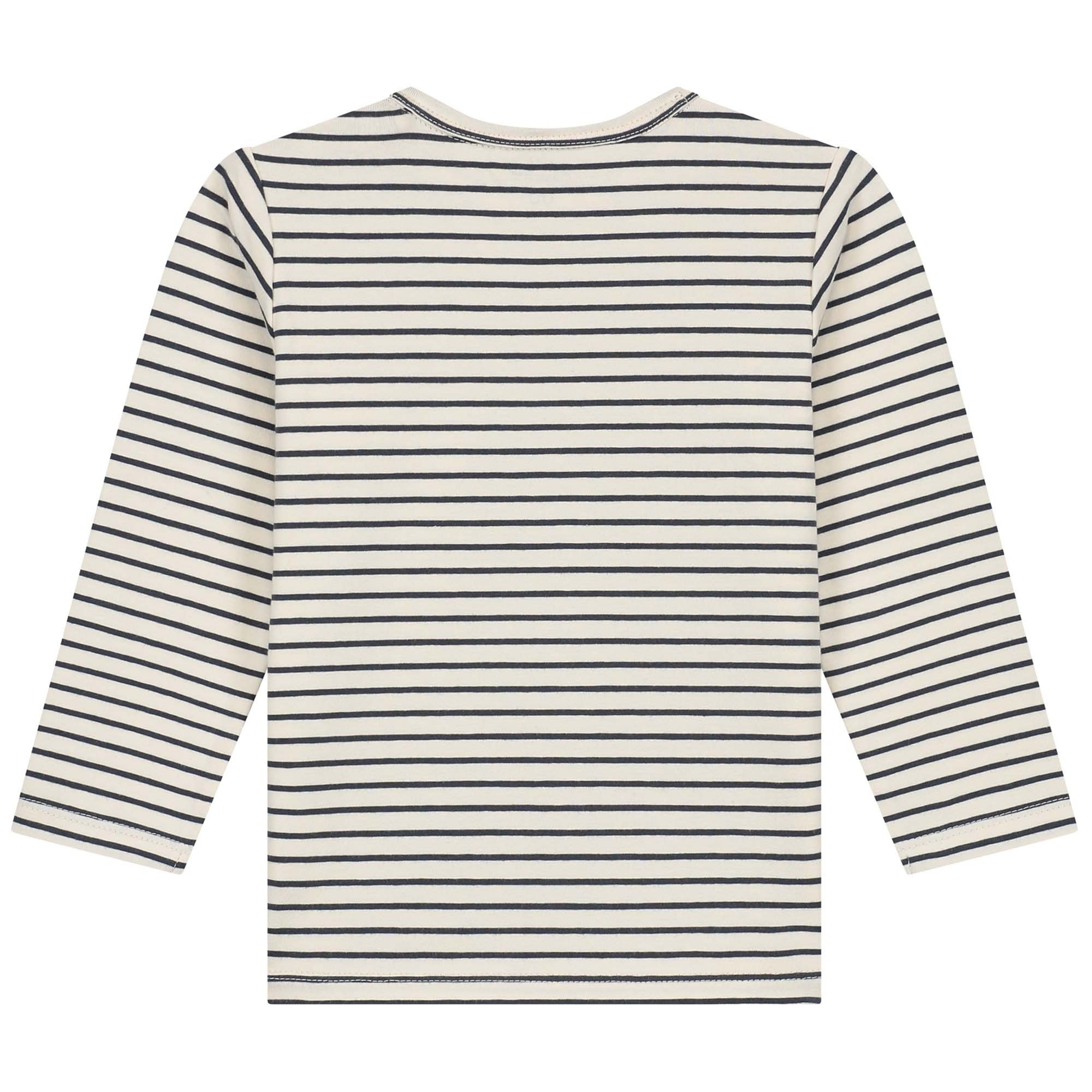 Prénatal peuter shirt lange mouwen strepen blauw