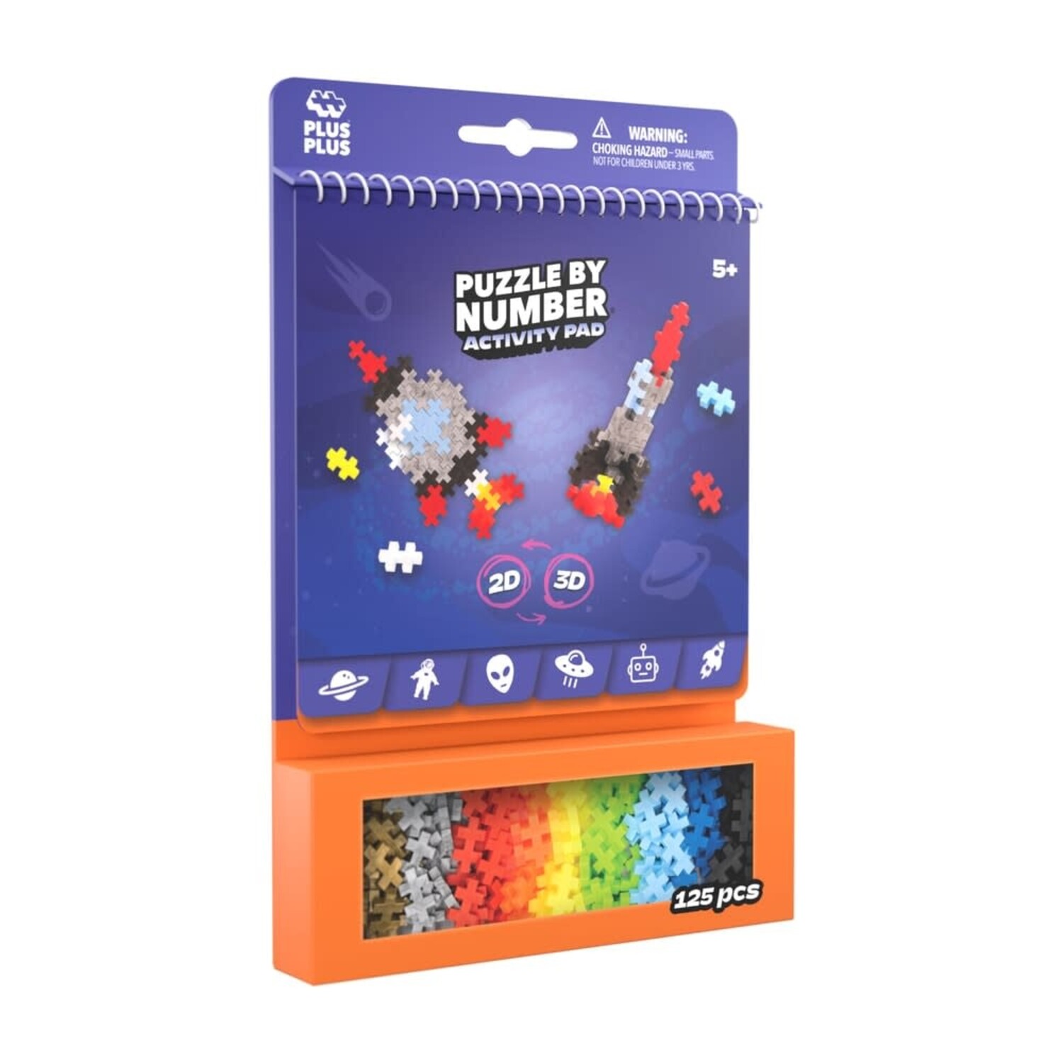 Plus - Plus | Activity Pad 125 stuks | Ruimte