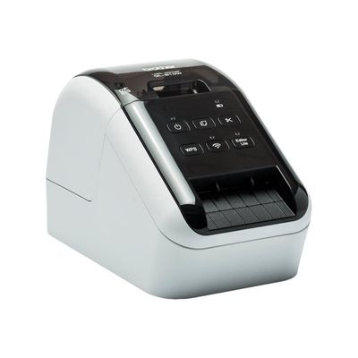Brother QL-810Wc - Imprimante d'étiquettes monochrome - thermique direct - USB 2.0, Wi-Fi(n) - noir brillant, blanc