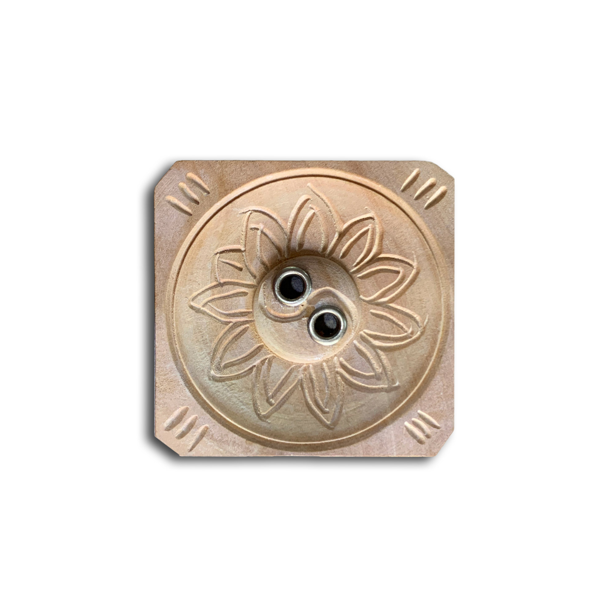 Räucherstäbchenhalter 'Yinyang', B 6 cm, T 6 cm, H 1 cm günstig bestellen
