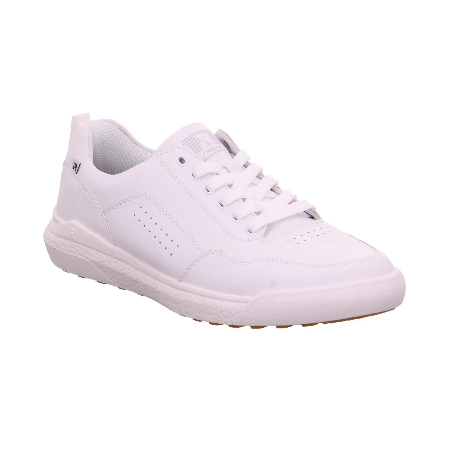 RIEKER Halbschuhe Sneaker Weiss Leder