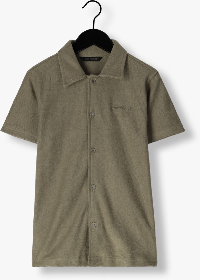AIRFORCE groene airforce casual overhemd geb1106