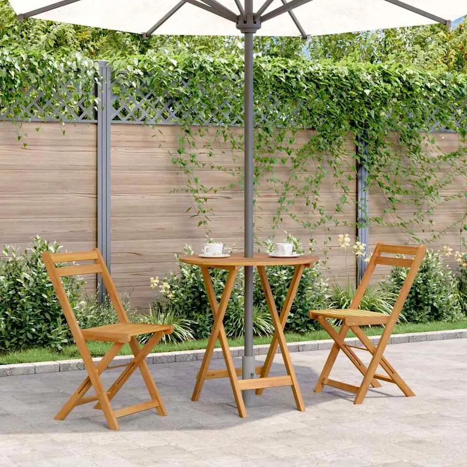 vidaXL - Tuintafel - Bruin - Acaciahout